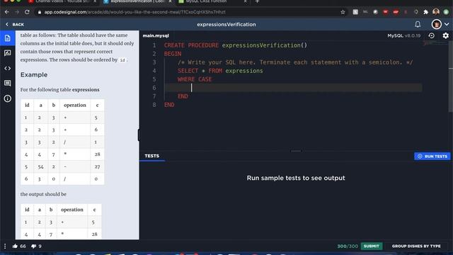 "Expression Verification" - Codesignal #15 - MySQL Solution смотреть онлайн