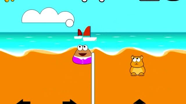 Pou игры: #1 Много дырочек