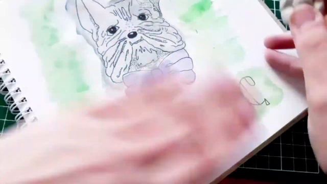 КАНЦЕЛЯРСКИЙ МАРОДЁР -🎨SpeedPaint BullDog смотреть онлайн