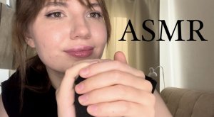 АСМР ? массаж мозга до мурашек  ✨ неразборчивый шепот ✨ кисточки ✨ звуки рта ✨