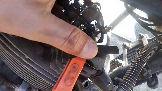 7000км проверка зазоров клапанов на Racer Tourist RC150-23A