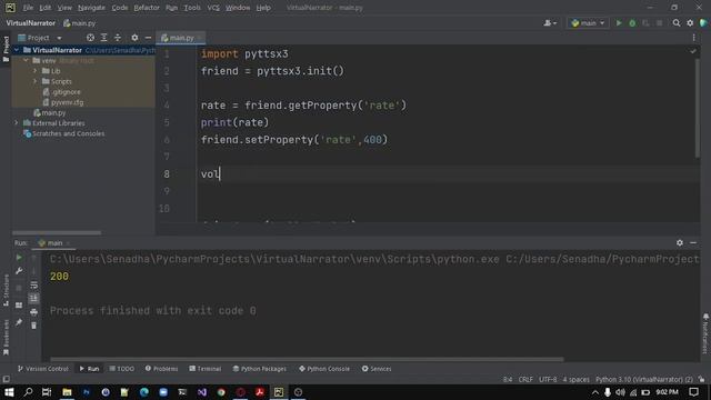 How to make a Virtual Narrator in Python 2022 смотреть онлайн