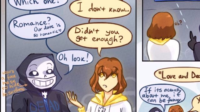 Reapertale! Frans [Undertale Comic Dub] смотреть онлайн
