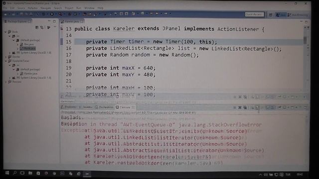Sıfırdan Java 56 - Dikdörtgenler ve Timer Part 2 смотреть онлайн