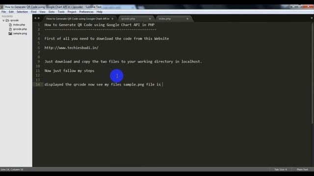 How to Generate QR Code using Google Chart API in PHP смотреть онлайн
