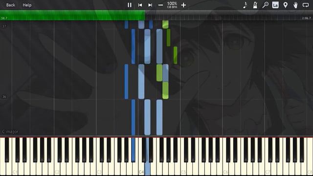 "Promise" - Steins;Gate OST w/ Sheet & MIDI (Left/Right Hand) [Piano Tutorial] (Synthesia) смотреть онлайн