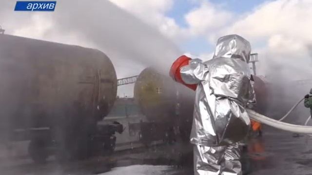 Пожарная охрана Крыма празднует четыре года со дня создания смотреть онлайн