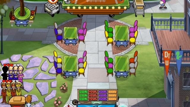 Diner Dash 5: BOOM! - Gameplay Part 12 (Level 1 to 4) Dinertown University смотреть онлайн