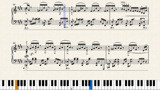 Calamity Mod OST | Interlude 3: Catastrophes before the calamity | Piano solo (sheet music) смотреть онлайн