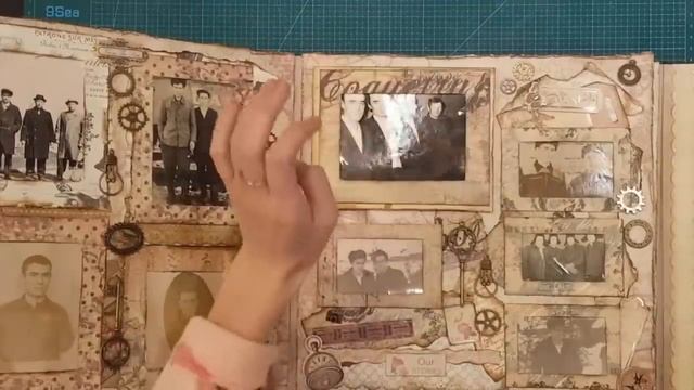 Обзор ретро альбома скрапбукинг смотреть онлайн