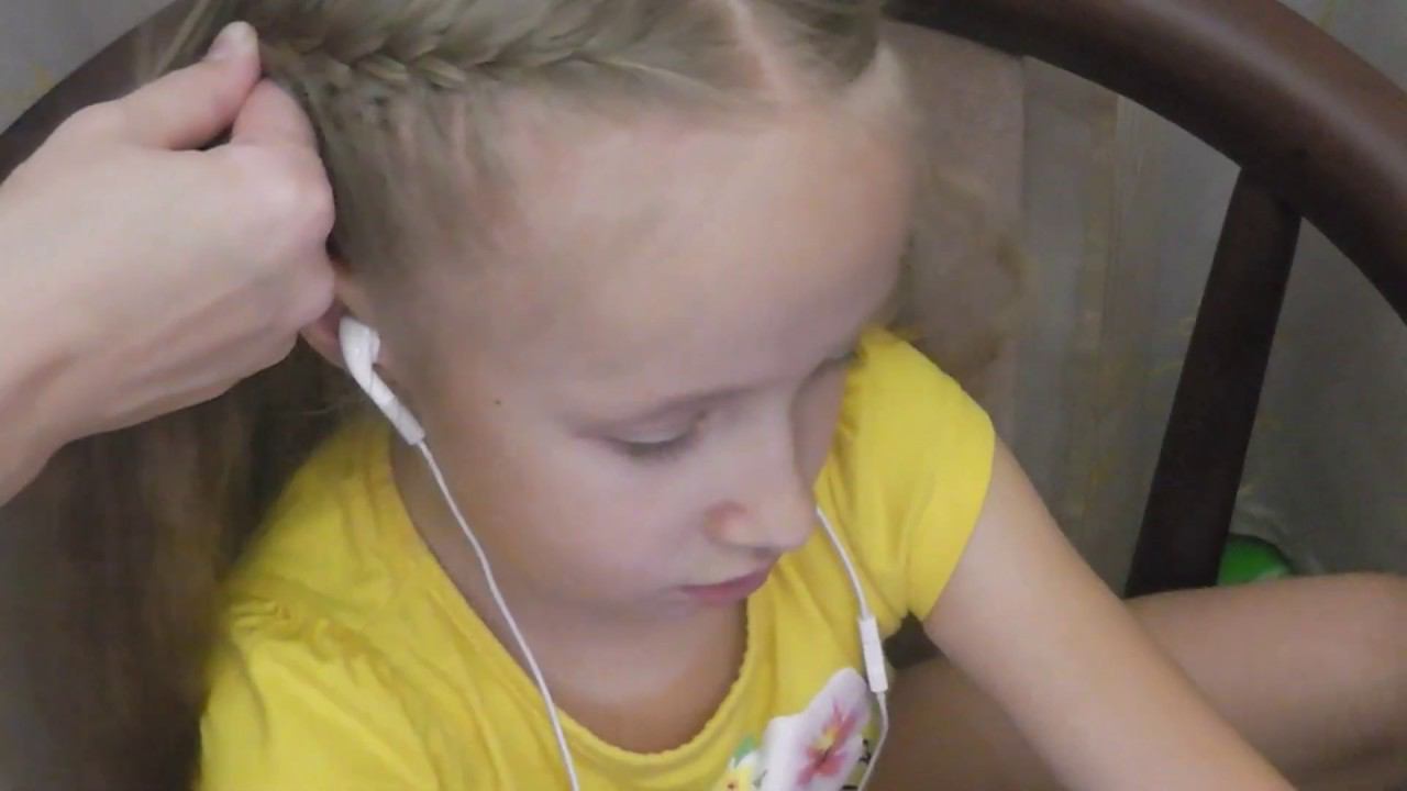 Детские косички в школу