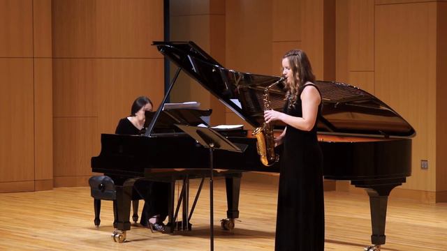 Decruck - Sonata for Alto Saxophone and Piano (first movement) смотреть онлайн