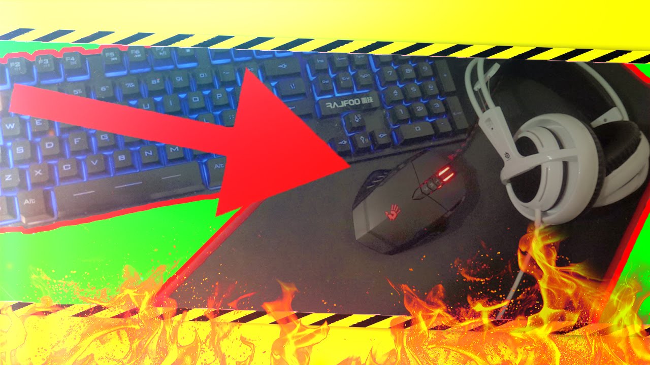 БЮДЖЕТНЫЙ НАБОР ГЕЙМЕРА. КЛАВИАТУРА,МЫШКА,КОВРИК,НАУШНИКИ,МИКРОФОН смотреть онлайн