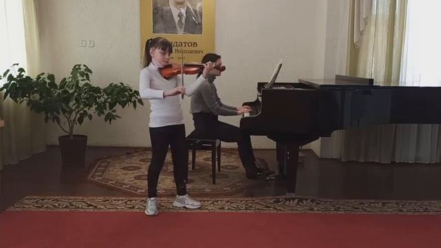 Д. Каминский "Старинный танец" исп. Кунец Екатерина смотреть онлайн