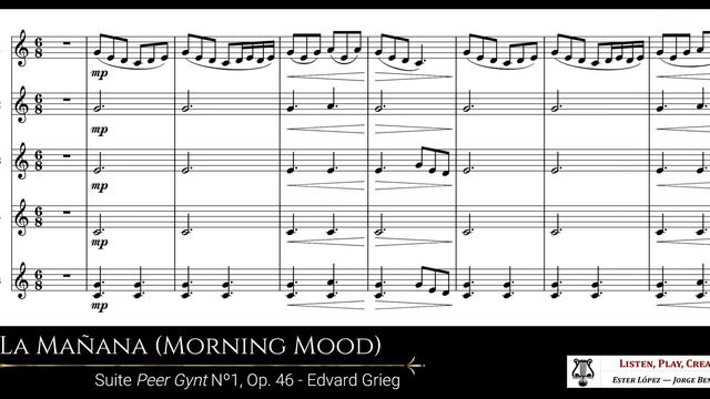 Grieg- La Mañana (Morning Mood) смотреть онлайн