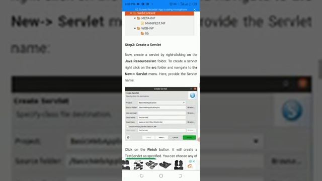 First web application using java servlet. смотреть онлайн