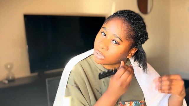 Taking Out 3 Month Old Cornrow Using Fresh Aloe vera | HOW TO: Aloe Vera Hair Mask | NO BREAKAGE смотреть онлайн