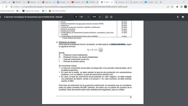 SISTEMA DE AGUA Y ALCANTARILLADO semana 4 смотреть онлайн