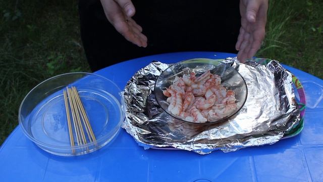 Шашлыки из креветок смотреть онлайн