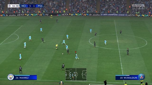 FIFA 22 - Man City Vs. PSG - UEFA Champions League 21/22 Group Stage Full Match PS5 Gameplay | 4K
