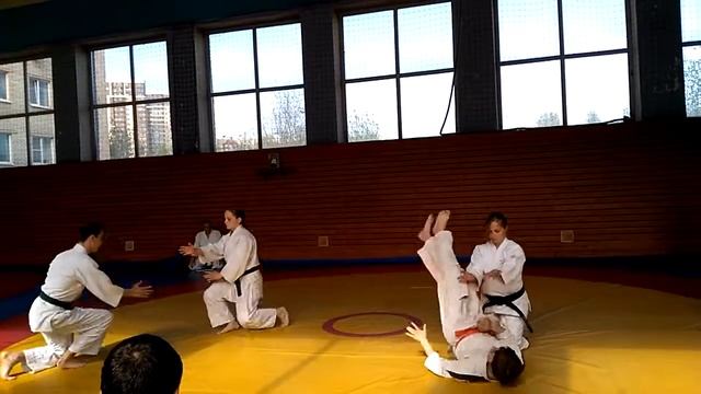 Эмбукай семинар сэнсея Такашимы Сабуро май 2017.Горячёва Е. 1 дан (Генбукан0-Пичугина М. 4 дан смотреть онлайн
