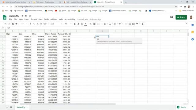 How to predict the range for NIFTY50 or STOCK based on the Standard deviation in python and excel. смотреть онлайн
