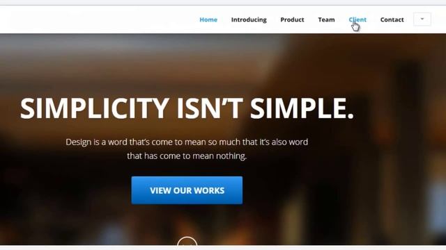 Guide #4: How to set Client section - DW Page one page WordPress Theme смотреть онлайн