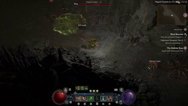 Blind Burrows Walkthrough Diablo 4 смотреть онлайн