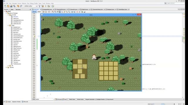 Java Netbeans Game Dev Log - part 12: Draggable backpack and character sheet! смотреть онлайн