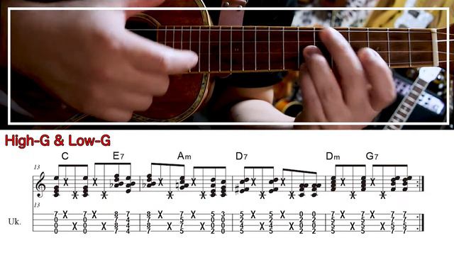 【TAB譜】Smile [Modern Times] / Solo Ukulele Arrange смотреть онлайн