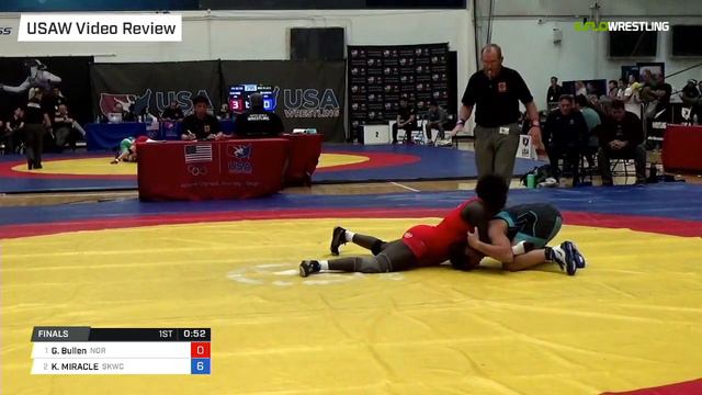 Women's Freestyle 62 Finals - Grace Bullen (NOR) vs. KAYLA MIRACLE (SKWC) смотреть онлайн