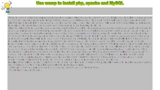 How to : Use wamp to install php, apache and MySQL смотреть онлайн