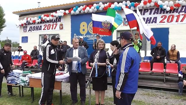 Награждение - ТУРНИР ОБЛАСТНОГО ЭТАПА ВСЕРОССИЙСКИХ СОРЕВНОВАНИЙ «КОЛОСОК» смотреть онлайн
