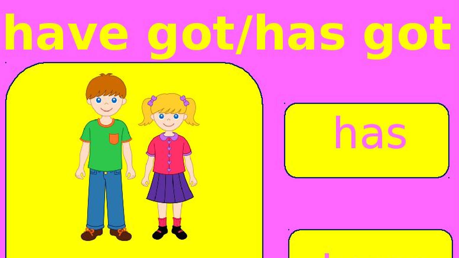 Урок 14. Как сказать по-английски - У меня есть... I have got ... She has got... смотреть онлайн