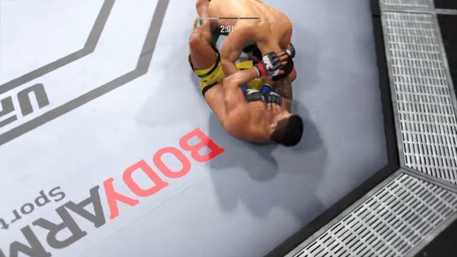 ГИЛБЕРТ БЕРНС VS БЕЛАЛ МУХАММАД UFC 4 CPU VS CPU смотреть онлайн