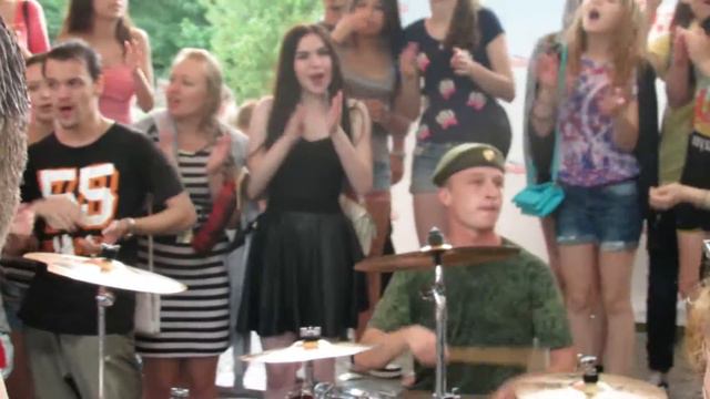 группа Новороссия и молодежь Луганщины парк ВЛКСМ 30.07.16 смотреть онлайн