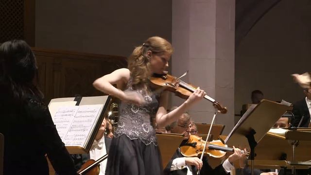 Tosca Opdam, violin, Bartok violin concerto nr.2. Fragment mov. 3 смотреть онлайн