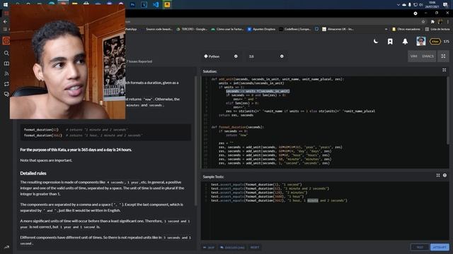 CODEWARS #1 - 4 KYU Problem смотреть онлайн