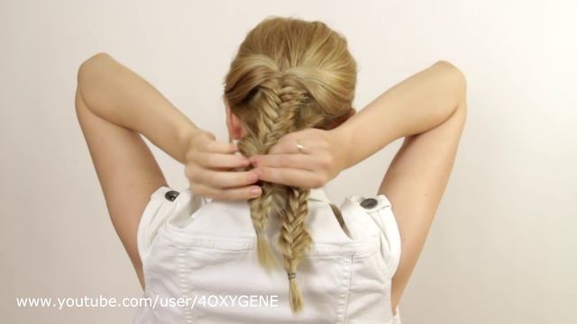 Прическа на каждый день самой себе. Hairstyle on Myself смотреть онлайн