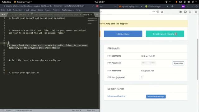 how to host a symfony application on InfinityFree or on another host offering cpanel 2020 смотреть онлайн