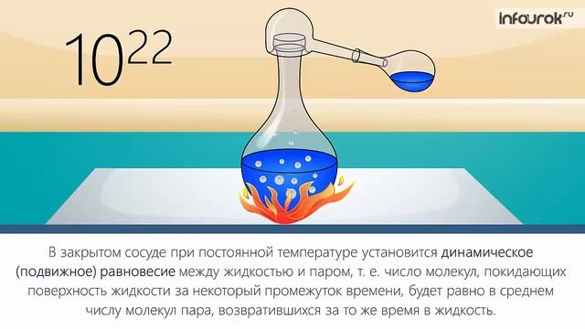 Насыщенный пар. Зависимость давления пара от температуры | Физика 10 класс #35 | Инфоурок смотреть онлайн