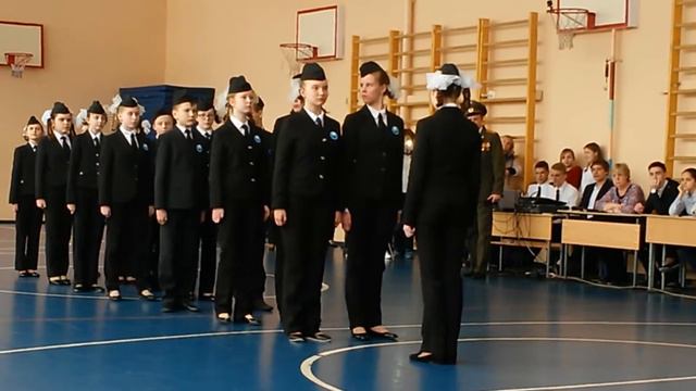 Маршировка , 6 Г класс, гимназия номер 44 Ульяновск 21.02.17 смотреть онлайн