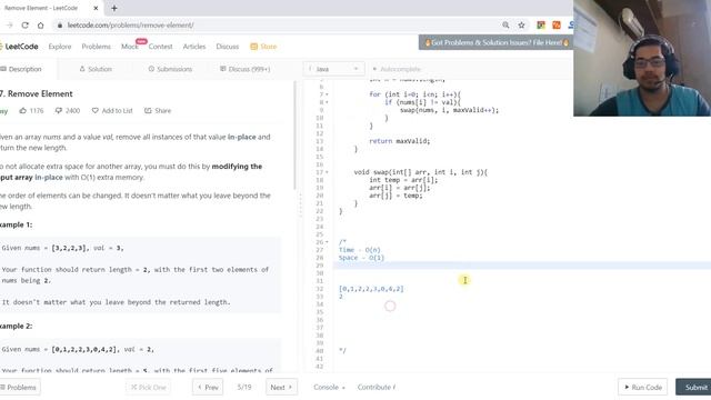 27. Remove Element [Java] - Leetcode смотреть онлайн
