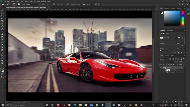 MOTION AND GAUSSIAN BLUR | PHOTOSHOP MANIPULATION | PHOTOSHOP TUTORIALS смотреть онлайн