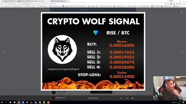 ?Торговля на бирже криптовалют по платным сигналам. Профит 85-95% смотреть онлайн