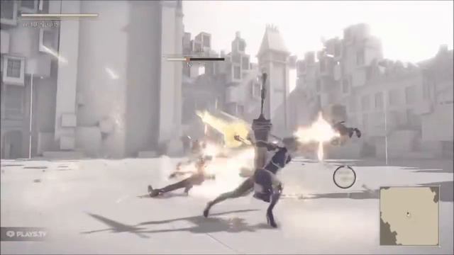 Nier Automata : 2B Gameplay смотреть онлайн