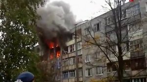 Жуткий пожар