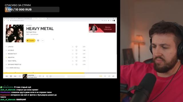 РЕАКЦИЯ БУКЕРА НА Kai Angel, 9mice - HEAVY METAL