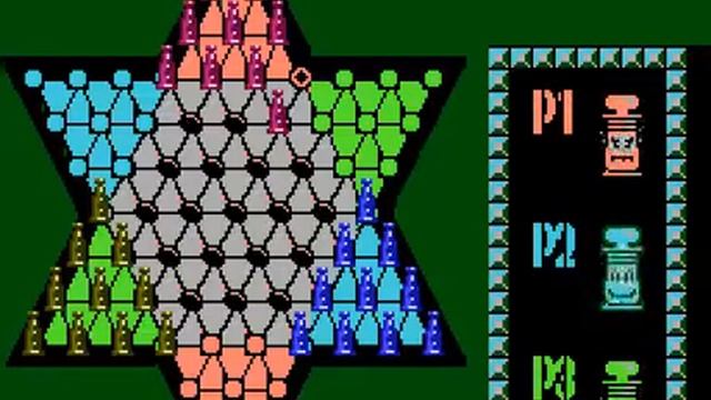 Chinese Checkers (NES) смотреть онлайн