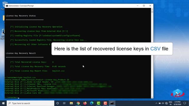 Recover License Keys of Windows, Office & 15,000+ Softwares using Command-line Software | XenArmor смотреть онлайн